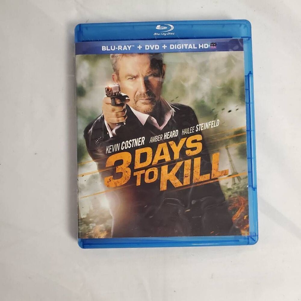 3 Days To Kill Blu-Ray + DVD + Digital